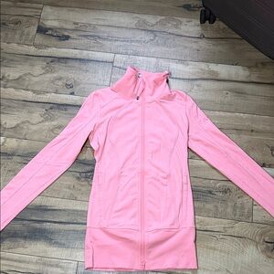 Lululemon Athletica Light Pink Zip-Up Hoodie